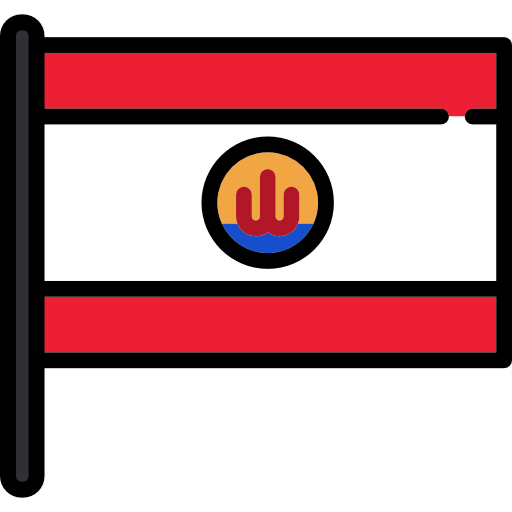 French polynesia Flags Mast icon
