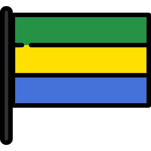 gabon Flags Mast icona