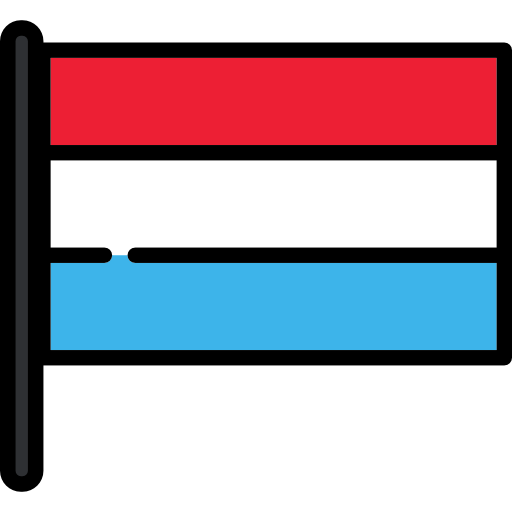 luxemburgo Flags Mast Ícone
