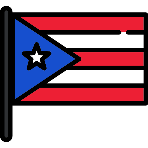 portoryko Flags Mast ikona