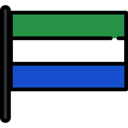 Sierra leone Flags Mast icon