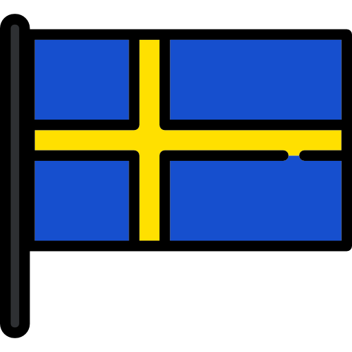 szwecja Flags Mast ikona