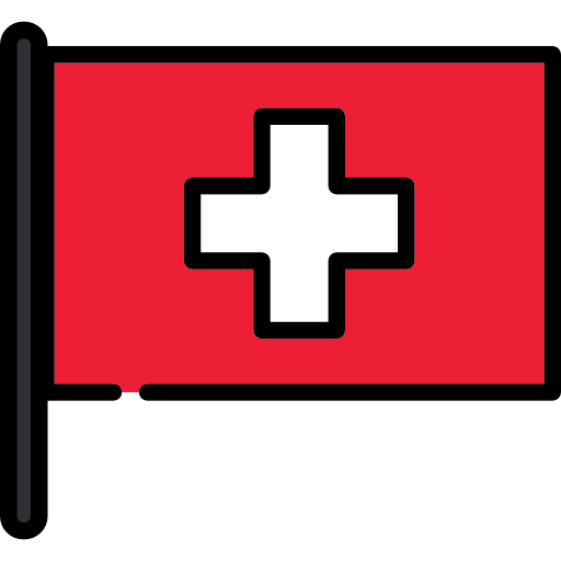 szwajcaria Flags Mast ikona