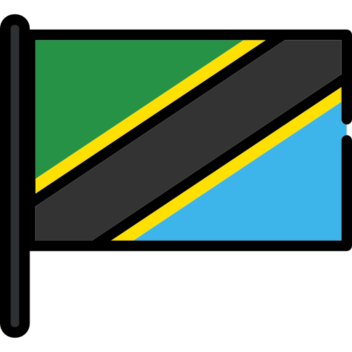 tanzania Flags Mast icoon