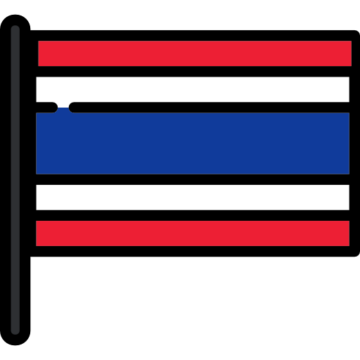 thaïlande Flags Mast Icône