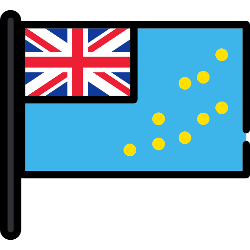 tuvalù Flags Mast icona