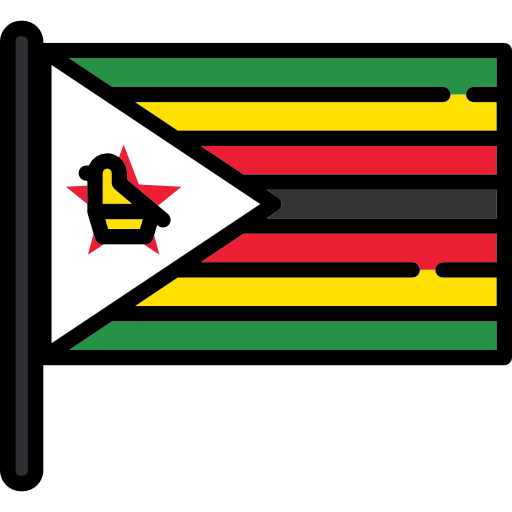 zimbabwe Flags Mast Icône