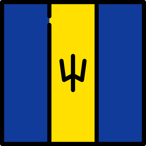 Barbados Flags Square icon
