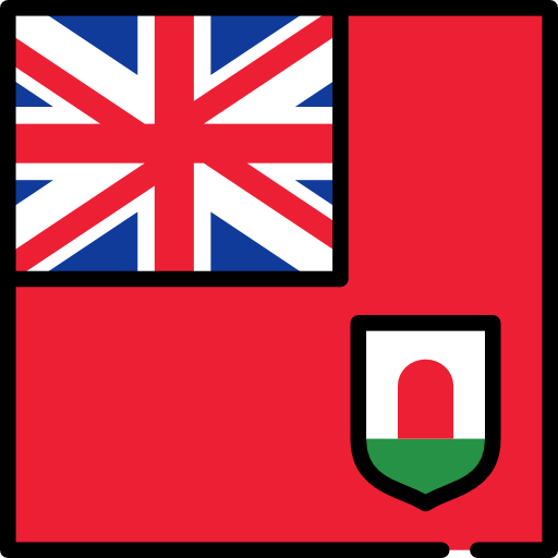 バミューダ Flags Square icon