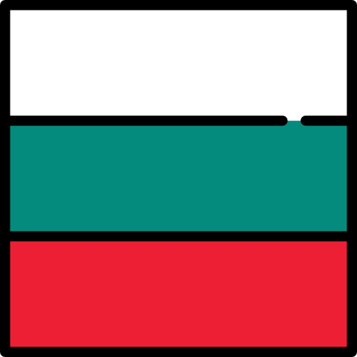bułgaria Flags Square ikona