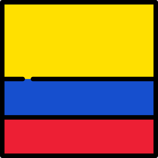 Колумбия Flags Square иконка