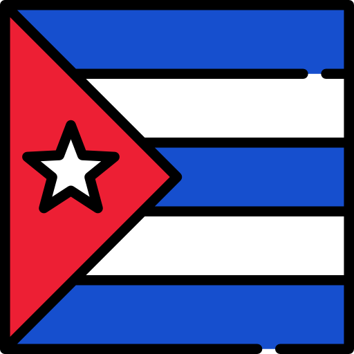 Cuba Flags Square icon