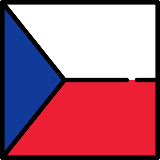 체코 공화국 Flags Square icon