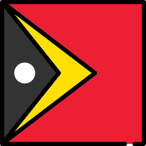 wschodni timor Flags Square ikona