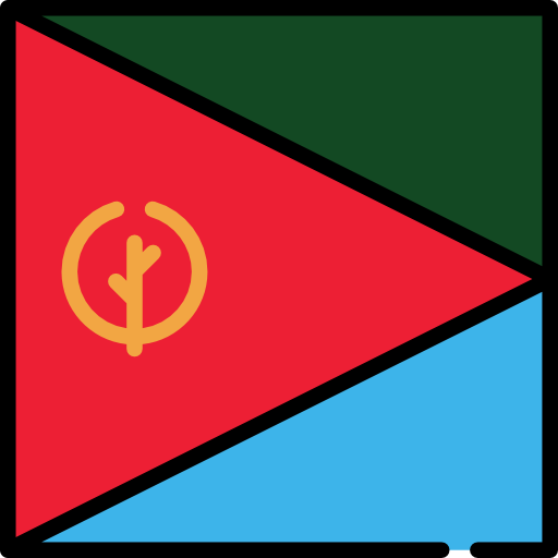 eritrea Flags Square icono