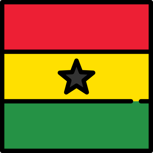 ガーナ Flags Square icon