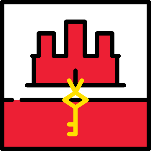 Gibraltar Flags Square icon