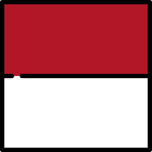 인도네시아 Flags Square icon