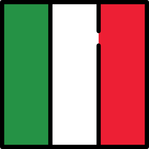 italia Flags Square icona