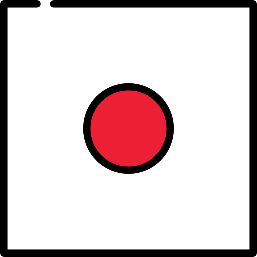 Japan Flags Square icon
