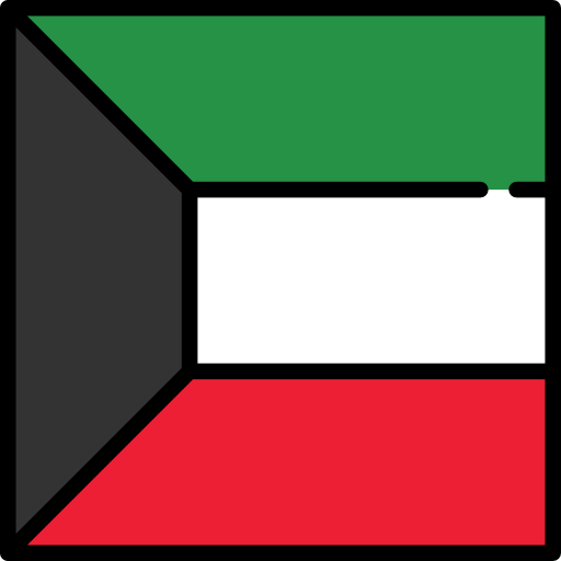 kuwait Flags Square icona