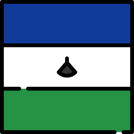Lesotho Flags Square icon