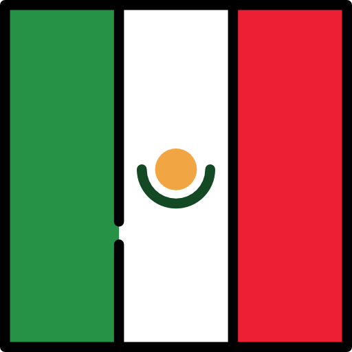 멕시코 Flags Square icon