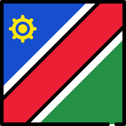 namibia Flags Square icona