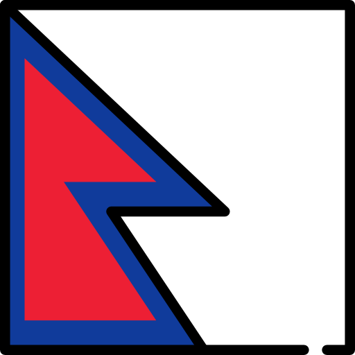 네팔 Flags Square icon
