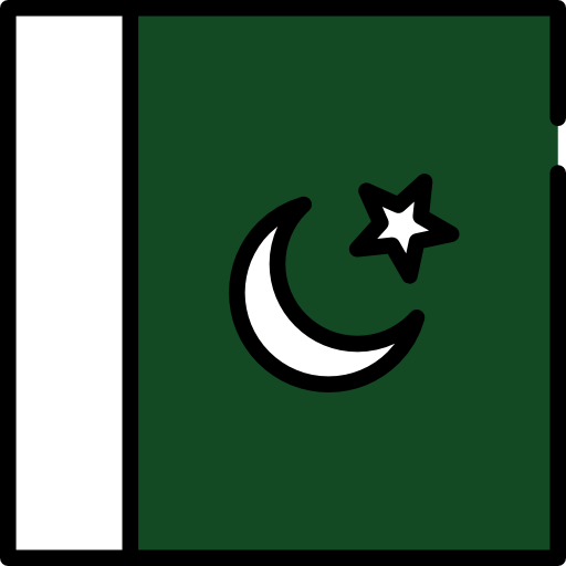 pakistan Flags Square icoon