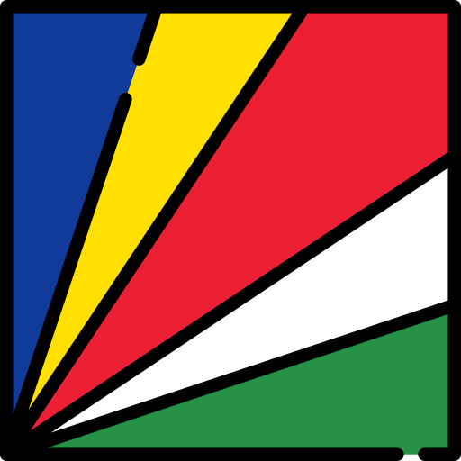 seychelles Flags Square icono