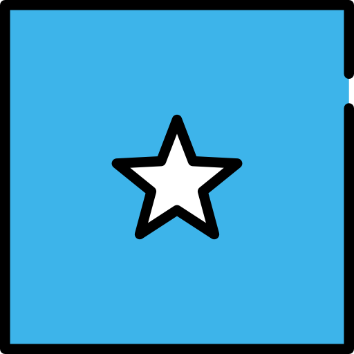 somalia Flags Square icono