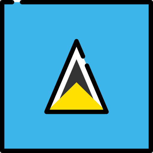 st lucia Flags Square icon