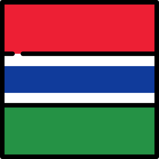 Gambia Flags Square icon