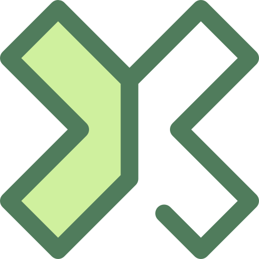 취소 Monochrome Green icon