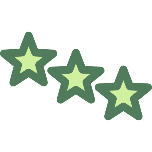 Звезда Monochrome Green иконка