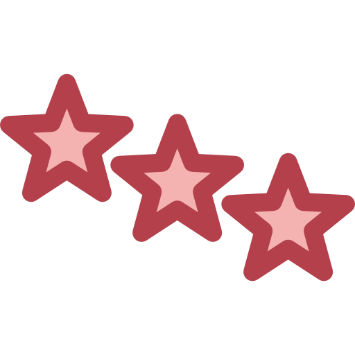 Star Monochrome Red icon