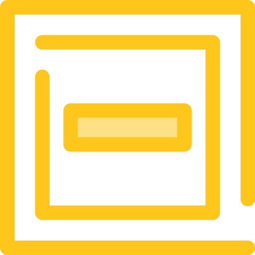 마이너스 Monochrome Yellow icon