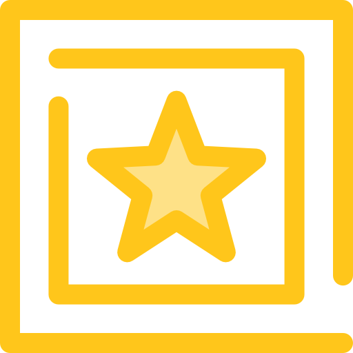 gwiazda Monochrome Yellow ikona