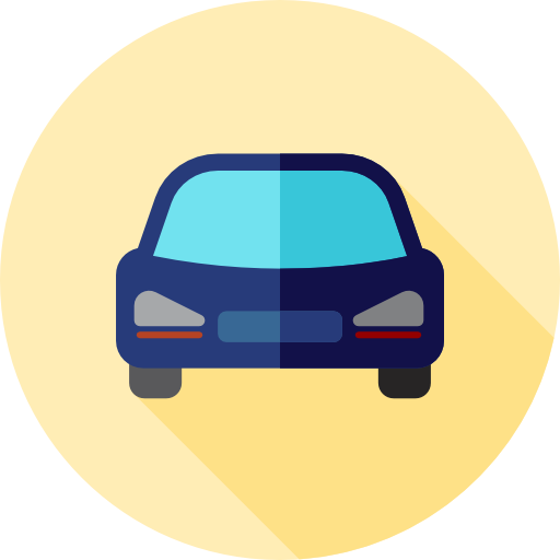 auto Flat Circular Flat icon