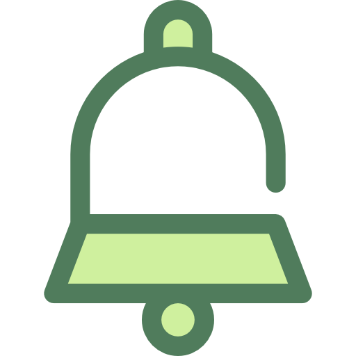 Alarm Monochrome Green icon