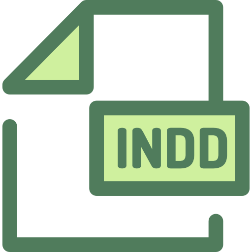 indd Monochrome Green icon