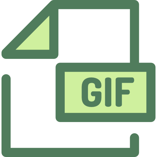 gif Monochrome Green ikona