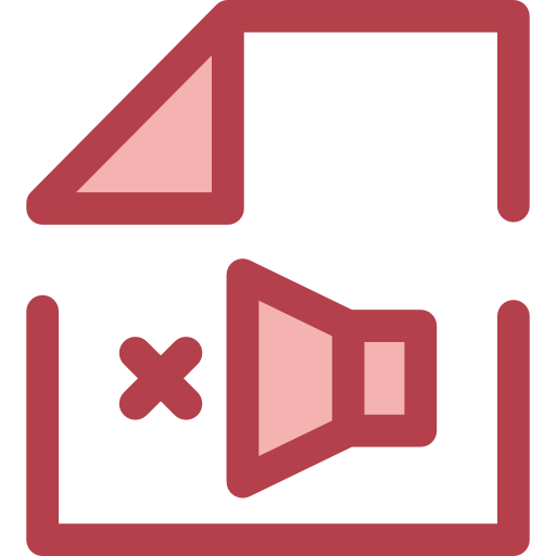 파일 Monochrome Red icon