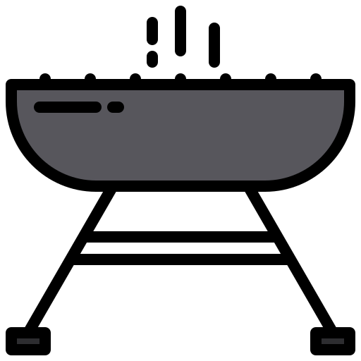 바베큐 xnimrodx Lineal Color icon