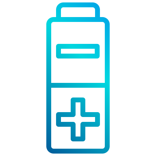 batterie xnimrodx Lineal Gradient Icône