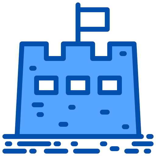 zamek z piasku xnimrodx Blue ikona