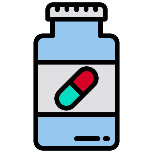 medicamento xnimrodx Lineal Color icono