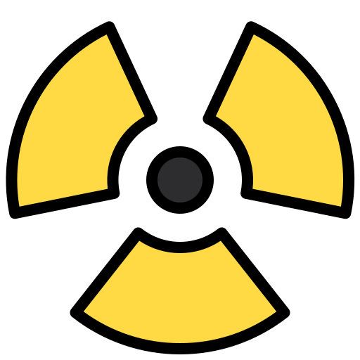 radiación xnimrodx Lineal Color icono