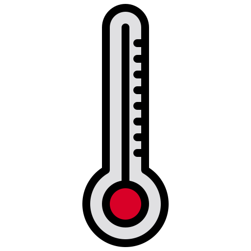 thermomètre xnimrodx Lineal Color Icône